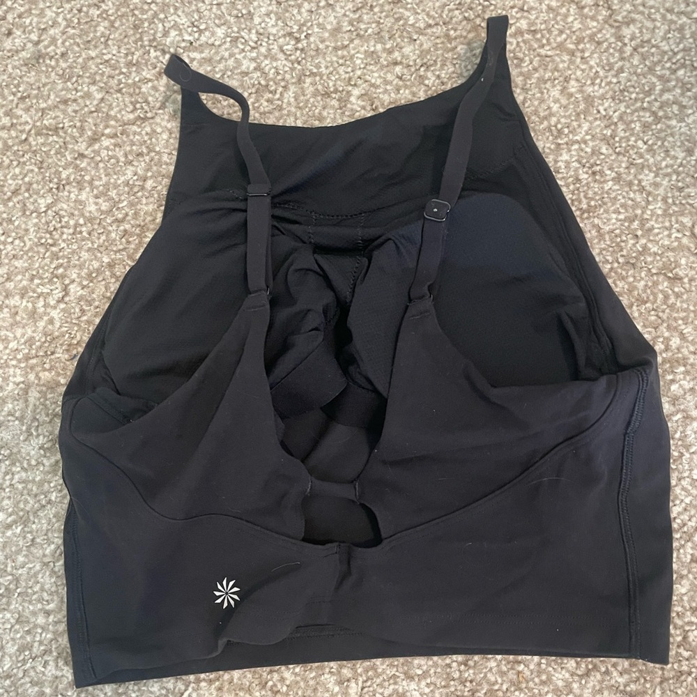 Black Women's Athleta Workout Top